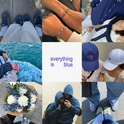 Everything is blue💙