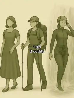 1 girl 3 style