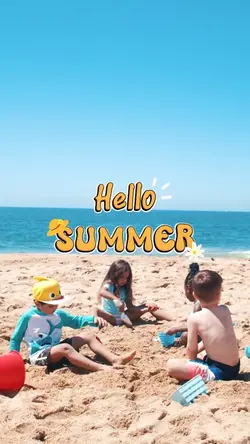 Summer holiday beach