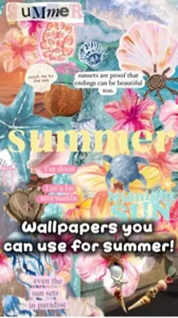 Summer wallpapers!🌸🌊