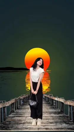 big moon view 