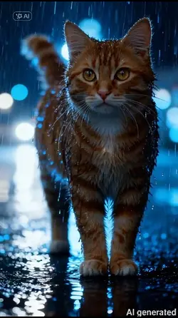 Pet Rain photoshoot