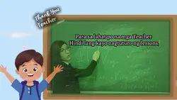 THANK YOU TEACHER