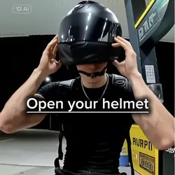 Open Your Helmet 