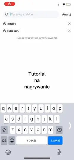 Tutorial jak nagrywa