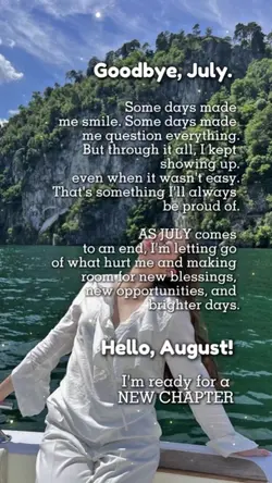 Goodbye july 2026