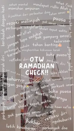 OTW Ramadhan Check
