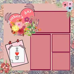 I❤️U MOM Card