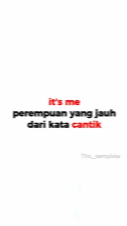 is't me perempuan