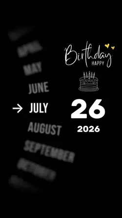 Hbd 26 July 2026 