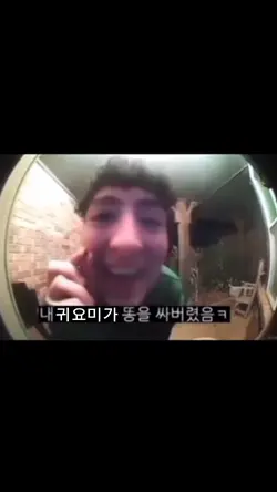 내 귀요미가 똥을 싸버렸음 ㅋ