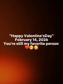 Happy Valentines day