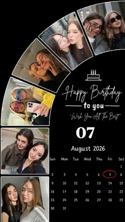 BIRTHDAY 07 AUGUST