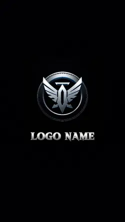 Glitch logo intro 