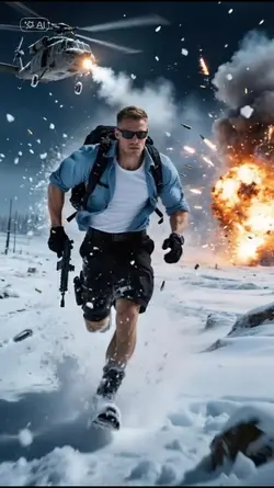 Action Movie Scene