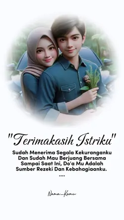 terimakasih istriku