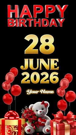Happy 28 JUNE 2026