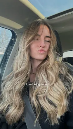 Love being blond but