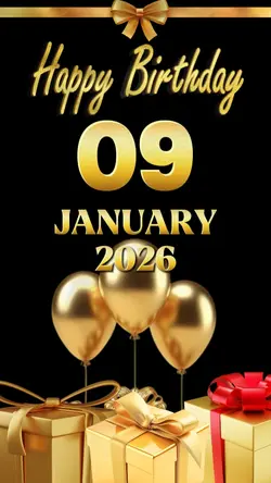 BIRTHDAY 09 JANUARY 
