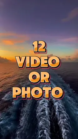 12 video or photo 