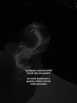 Cansaço mental…