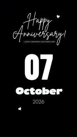 07 OCT anniversary