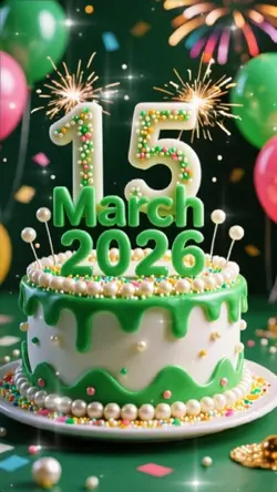 Birthday 15 March