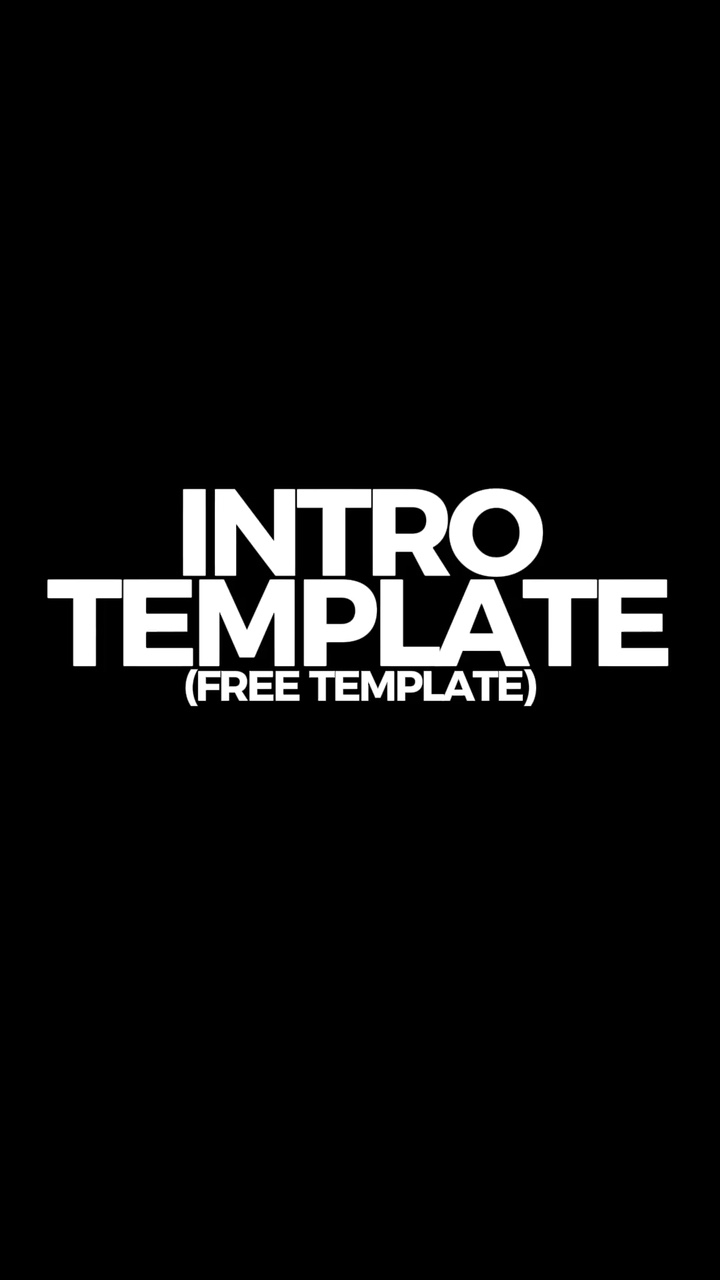 capcut template cover