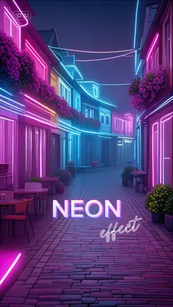 neon effect