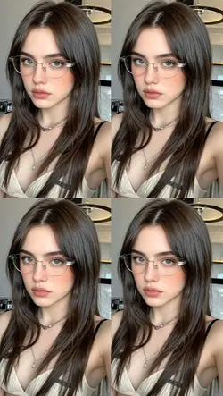 with sunglasses