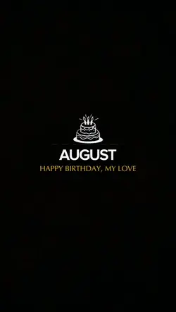 Birthday auguts