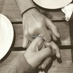 holding hand