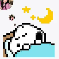 Snoopy stiker