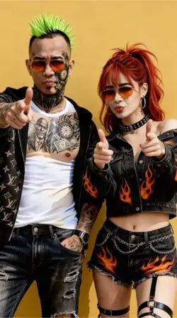 Couple Biker 2