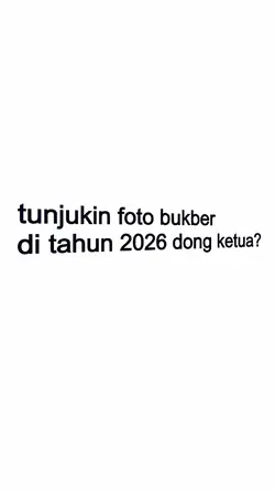 TUNJUKIN FOTO BUKBER