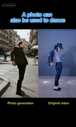 Michael AI dancing