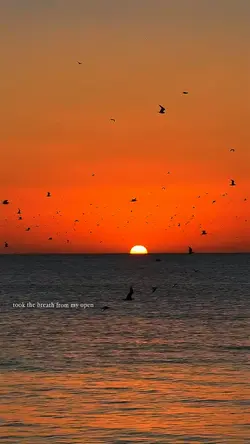 Sunset with lyrics
