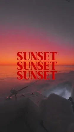 To the sunset 