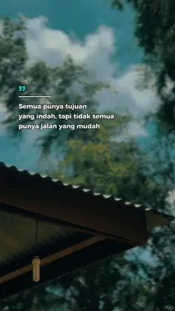 Semua punya tujuan
y