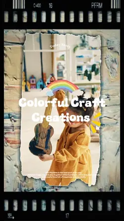 Colorful craft