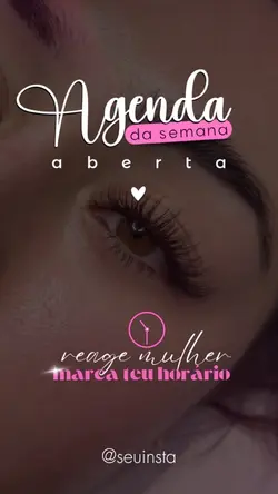 Agenda da semana 💖