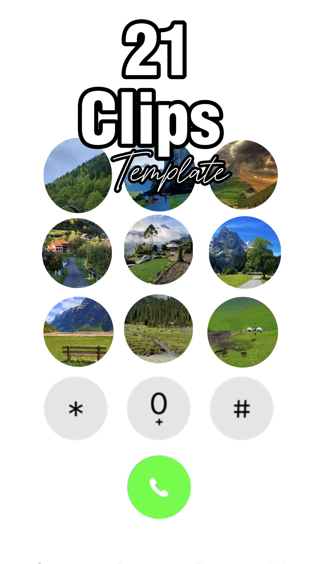 capcut template cover