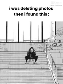 i was deleting photo