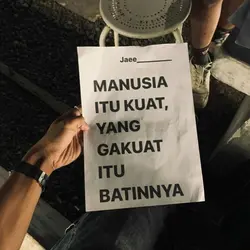 harus kuat