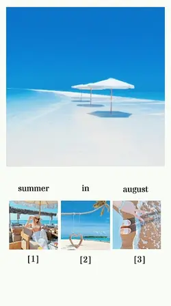 summer in august 