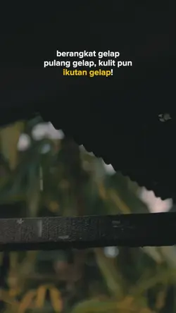 berangkat gelap