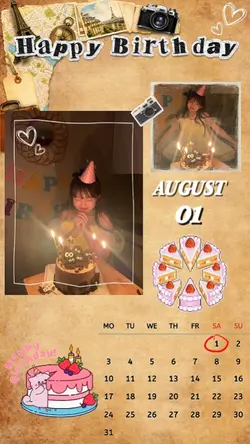 hbd 1 august 2026