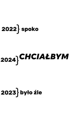 było zle