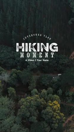 Hiking moment