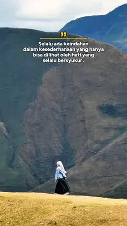 Selalu ada keindahan